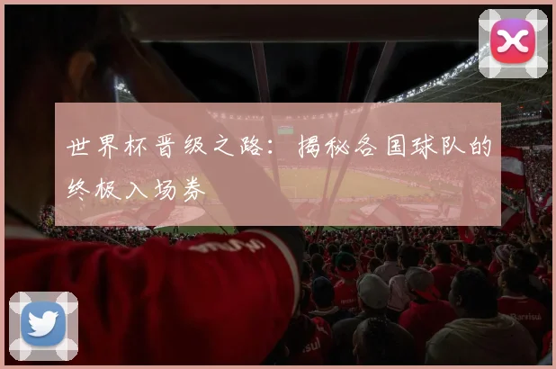 世界杯晋级之路：揭秘各国球队的终极入场券